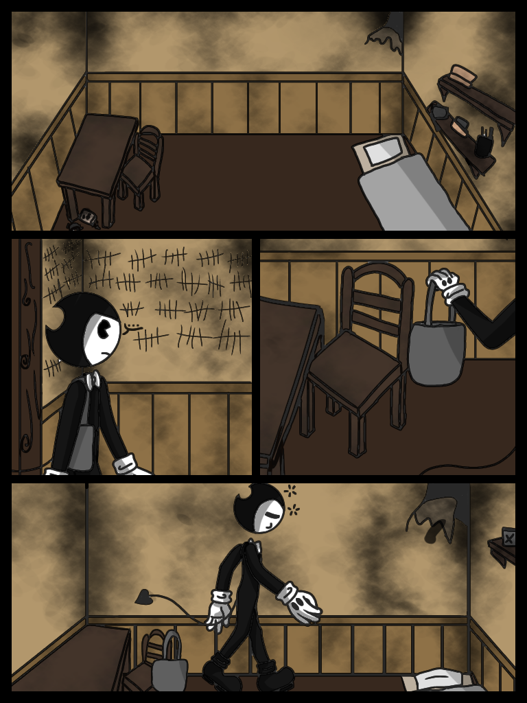 A New Friend Chapter 2 Bendy's Escape Page 7 by 0Lunatic on DeviantArt
