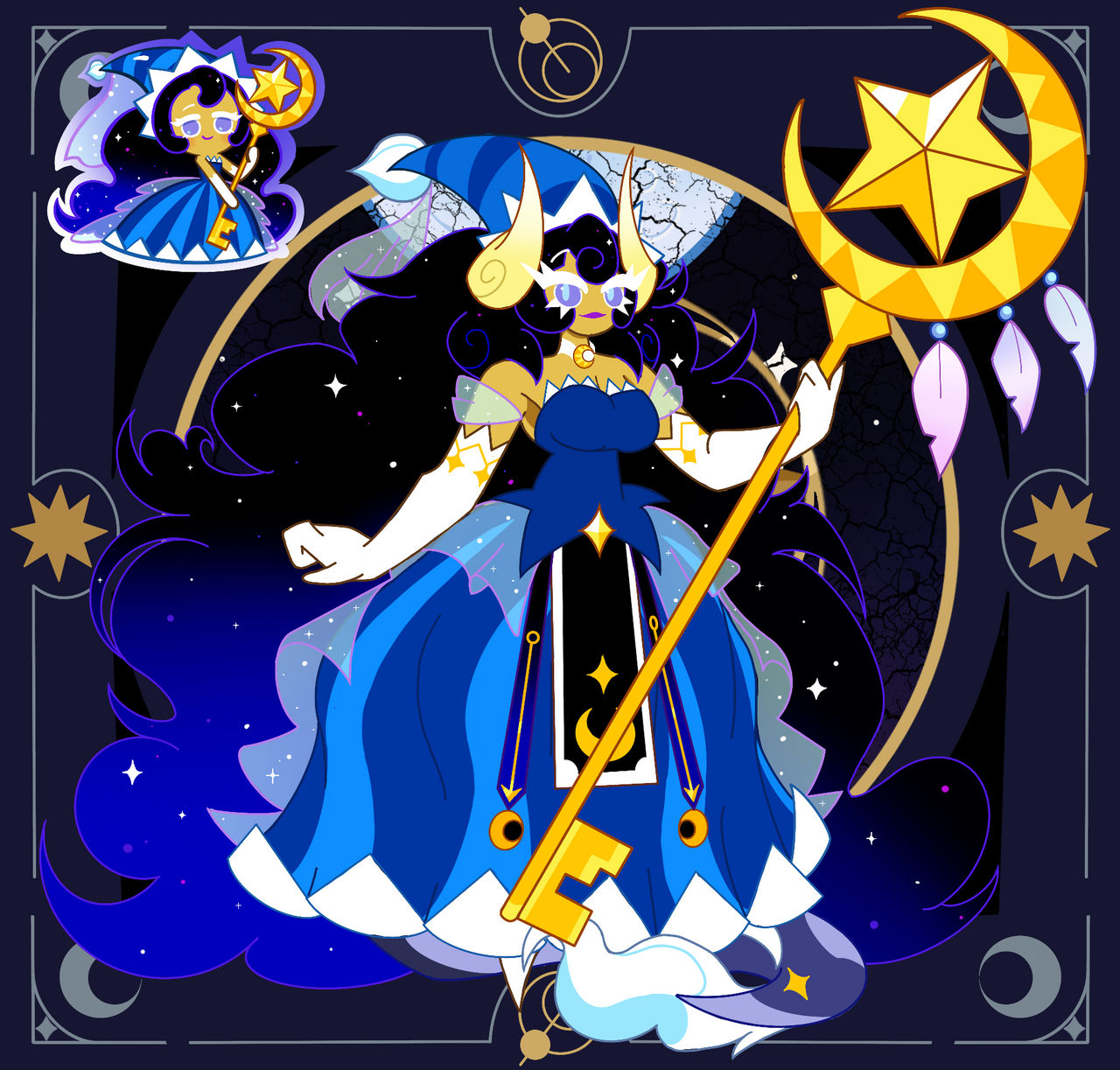 (Request) Moonlight Cookie by AllforArt1st on DeviantArt