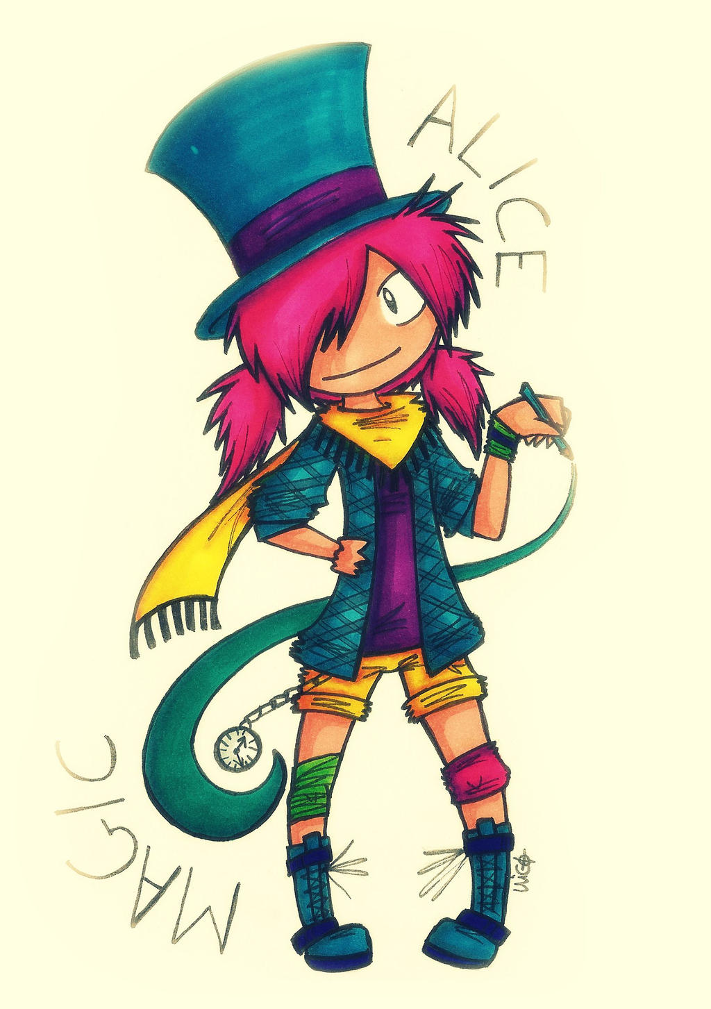 Magic Alice Fans Magic Alice Chibi by FalcoGrifinn on DeviantArt