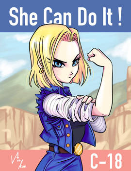 SHE CAN DO IT!