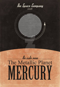 The Space Company: Mercury Poster