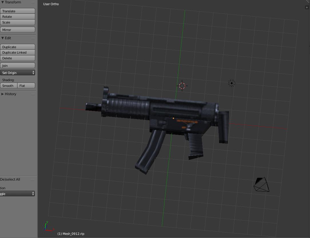 Shadow The Hedgehog: Shadow's Machine Gun Model Dl by artinkers on ...