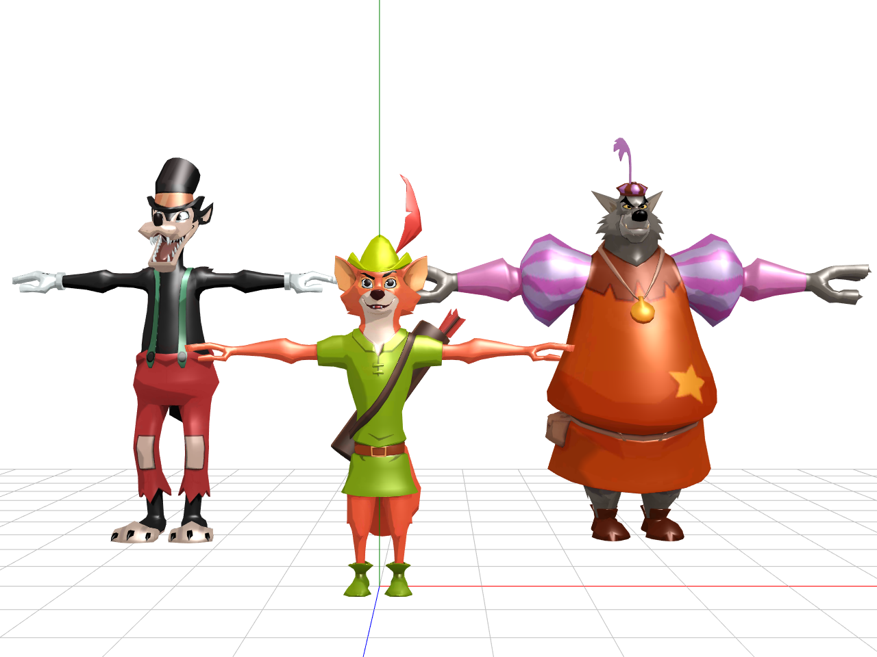 MMD Disney models preview by artinkers on DeviantArt