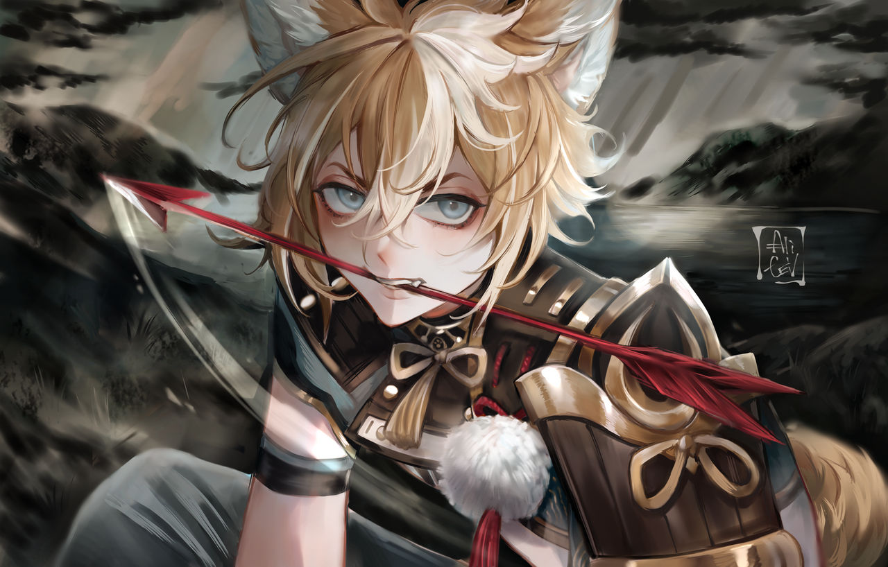 Goaru Gorou | Genshin impact by PSINARINA on DeviantArt