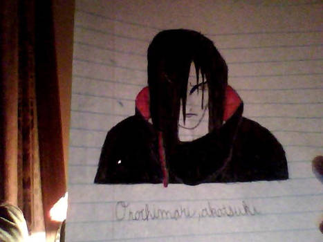 My orochimaru akatsuki drawing