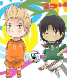 APH - World Cup 2014 Netherlands vs Mexico