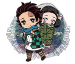 Chibi Demon Slayer Inosuke And Tanjiro By Mo Chalina On Deviantart Chibi Demon Slayer Inosuke And Tanjiro By Mo Chalina On Deviantart
