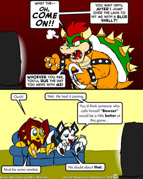 Bowser races on Wi-Fi