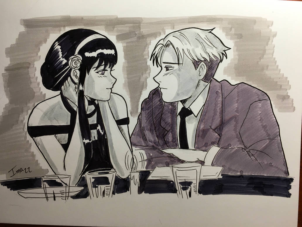 Inktober 3: Loid and yor forger by ima22 on DeviantArt