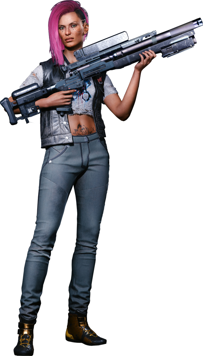 Cyberpunk 2077 V Female Render 1 by Hyperborean82 on DeviantArt