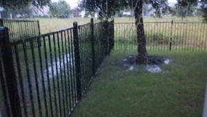 Raining
