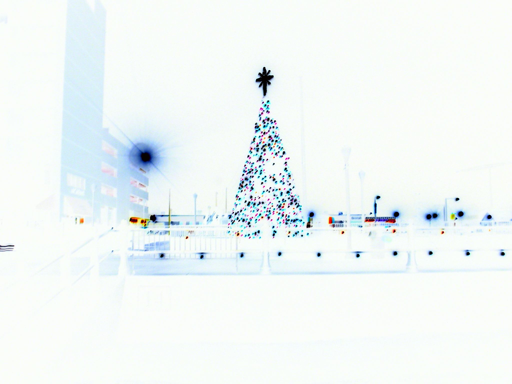 Negative Christmas Tree