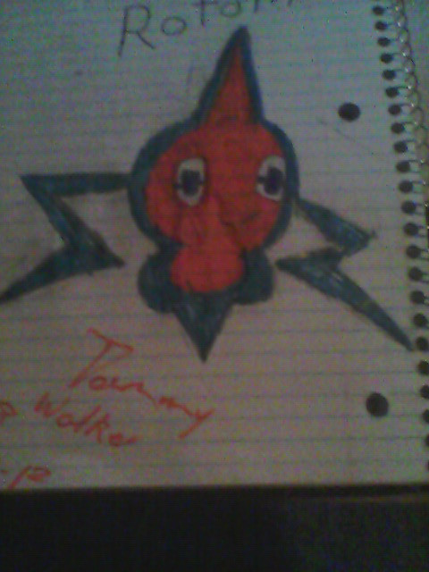 My Drawing of the Pokemon Rotom