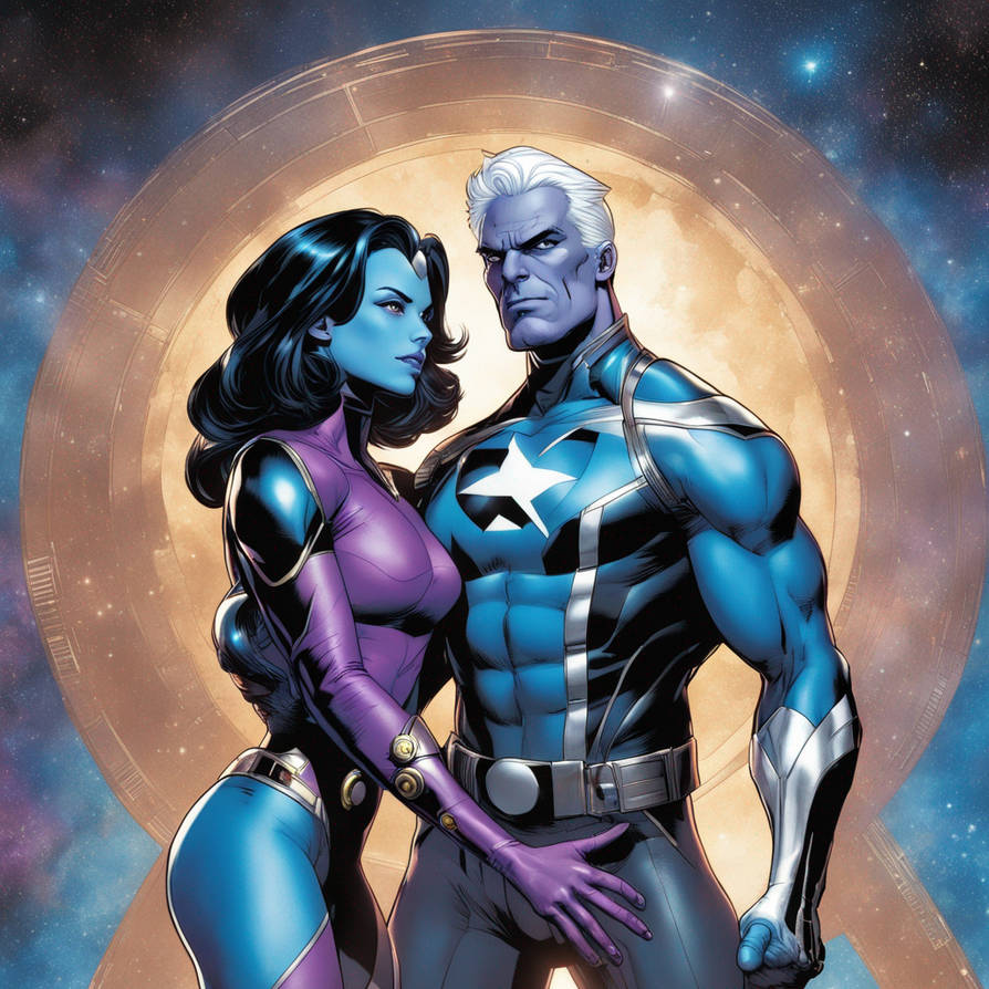Nebula and Captain Atom