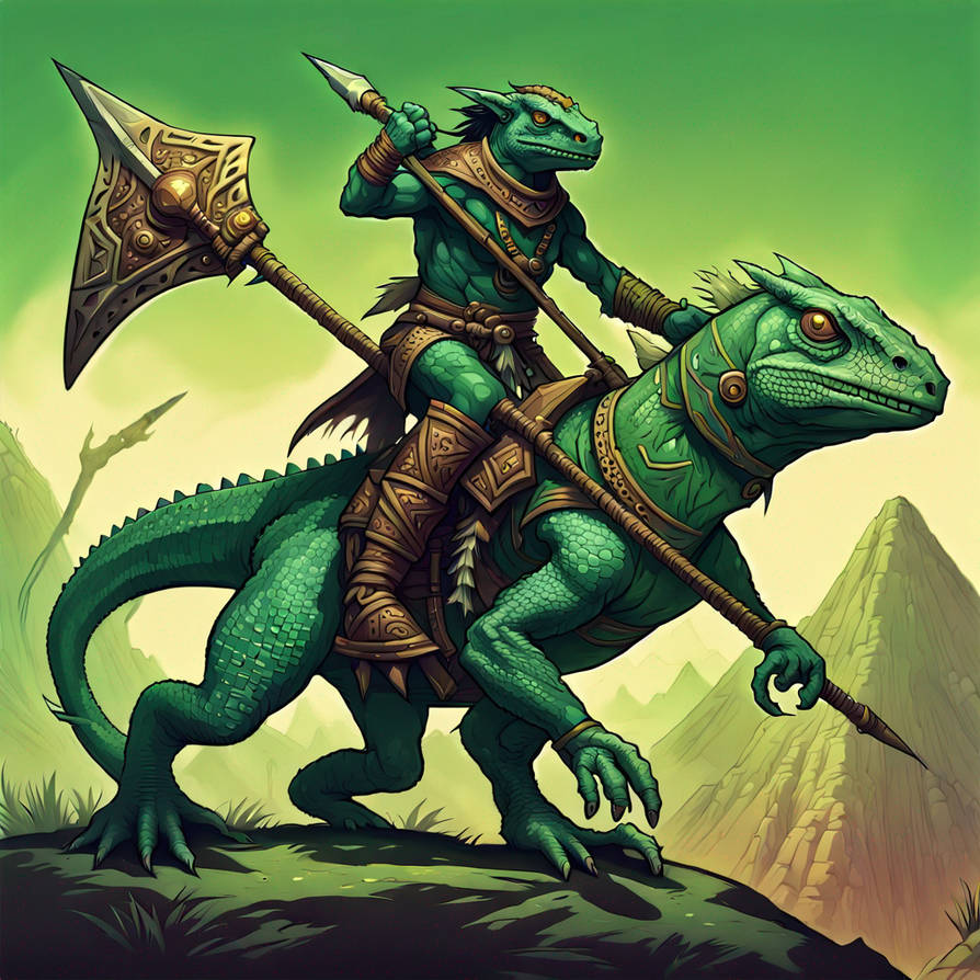Grox Lizard Rider by JMS8572 on DeviantArt