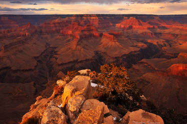 Evening light at Pima Point