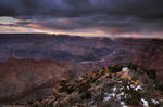 Sunset meets storm by matthieu-parmentier