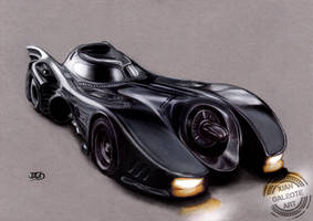 90s Batmobile Keaton-Burton