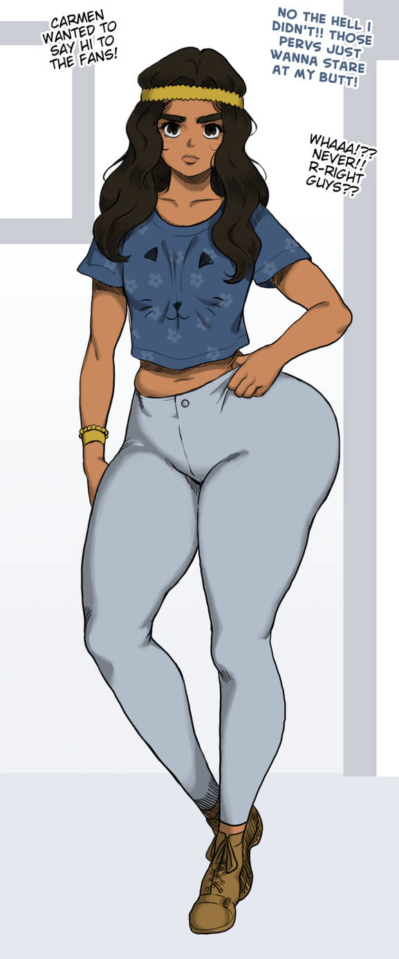 Carmen Says Hello by Jay Marvel on DeviantArt