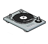 Pixel Turntable