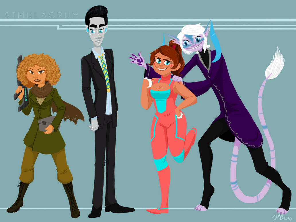 Simulacrums Deviantart SIMULACRUM: Current Designs by MoodyBeatleGirl on DeviantArt