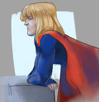 Sad Supergirl