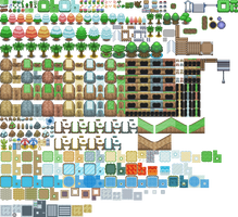 Flurmimons Tileset - Nature