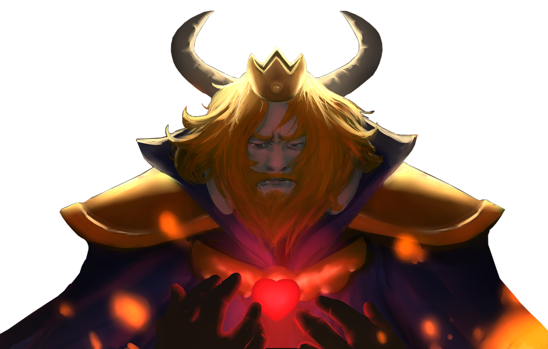 Asgor King Asgore (Undertale) Render by Soul151Killer on DeviantArt