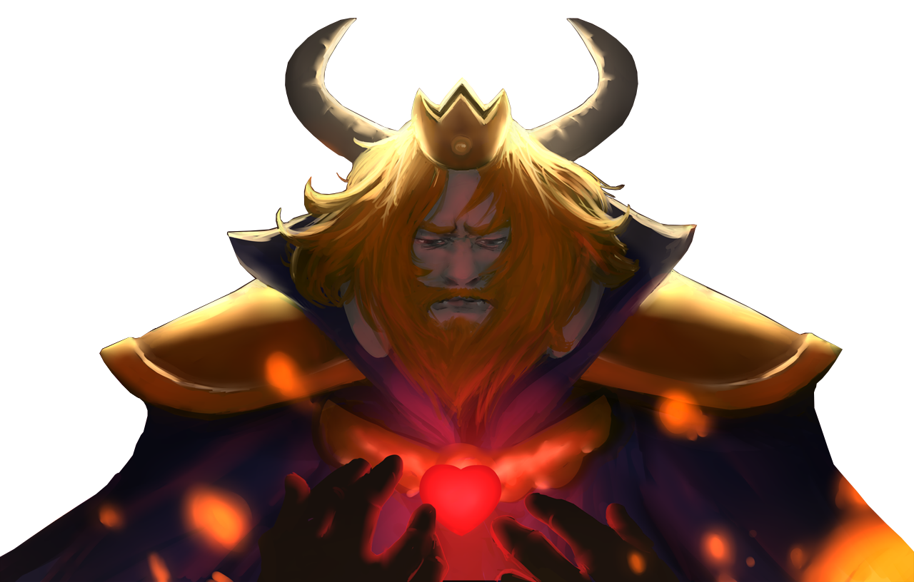 King Asgore (Undertale) Render by Soul151Killer on DeviantArt