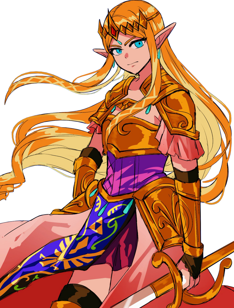 Princess Zelda (The Legend of Zelda) Render by Soul151Killer on DeviantArt