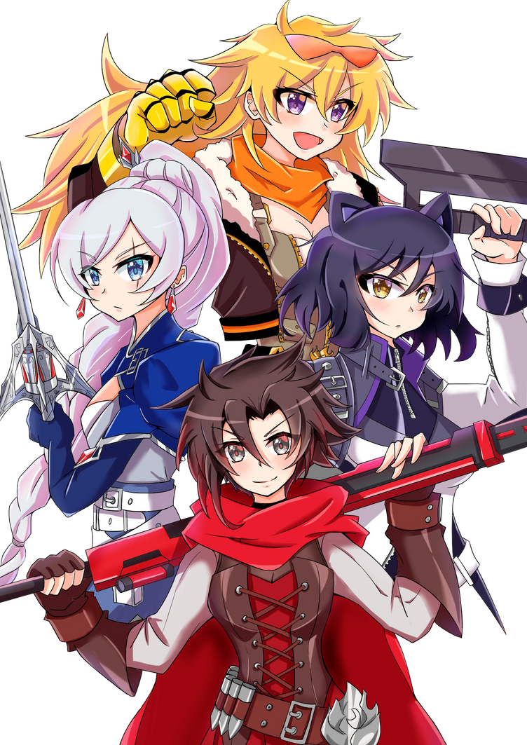 Team Ruby (RWBY) Render by Soul151Killer on DeviantArt