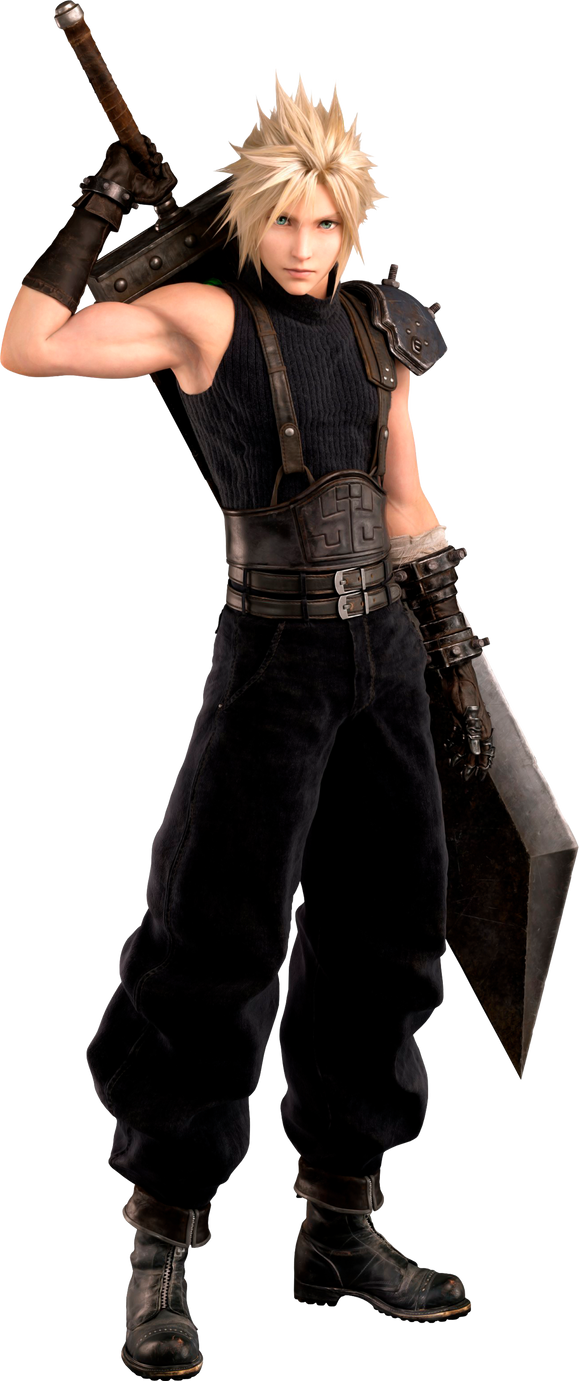Cloud Strife (Final Fantasy) Render 4 by Soul151Killer on DeviantArt