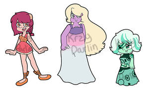 Unfused Fusion P2 Gem Adoptables 3/3 closed