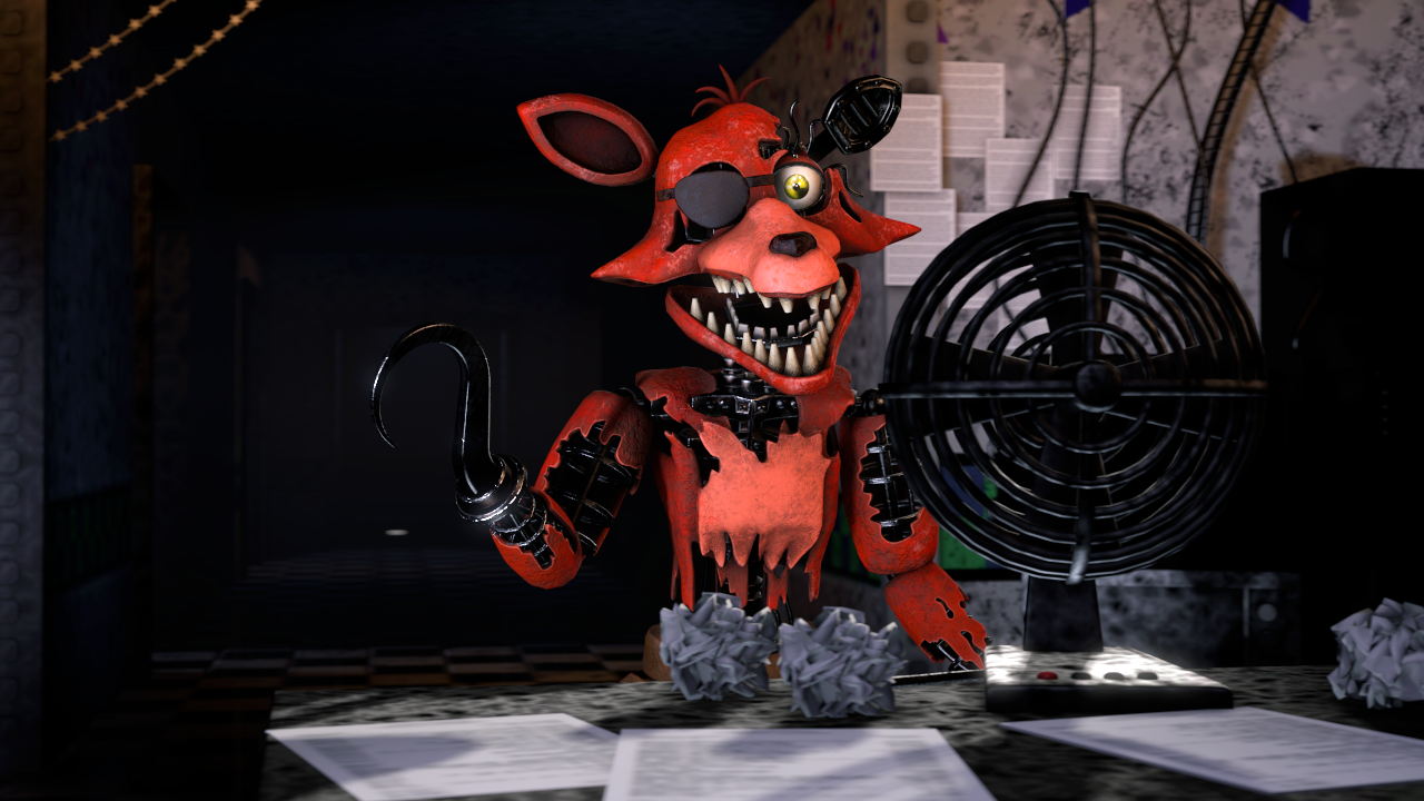 Foxy from Five Nights at Freddy's by ViktorMatiesen on DeviantArt