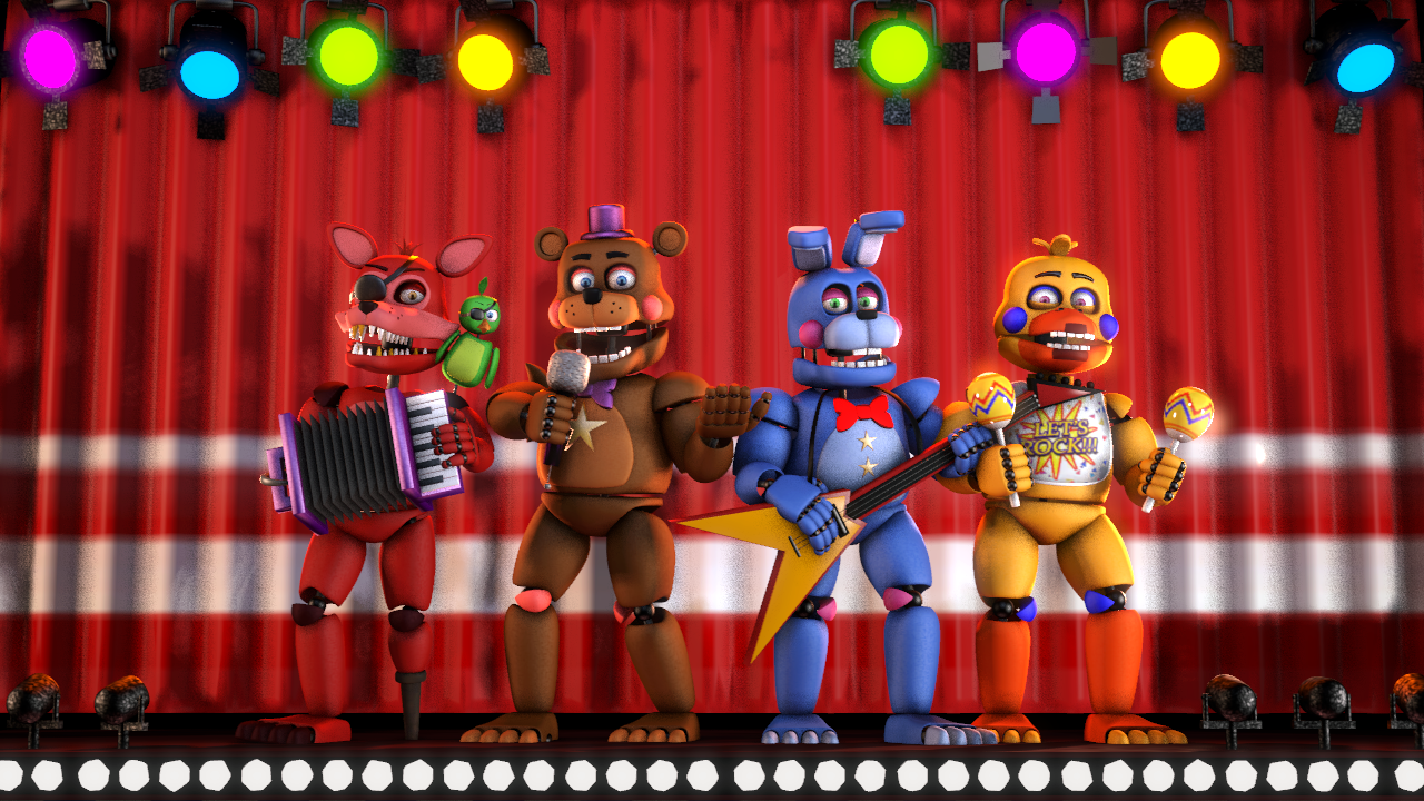 FNAF 6 Gang Poster!!🌟 : r/fivenightsatfreddys