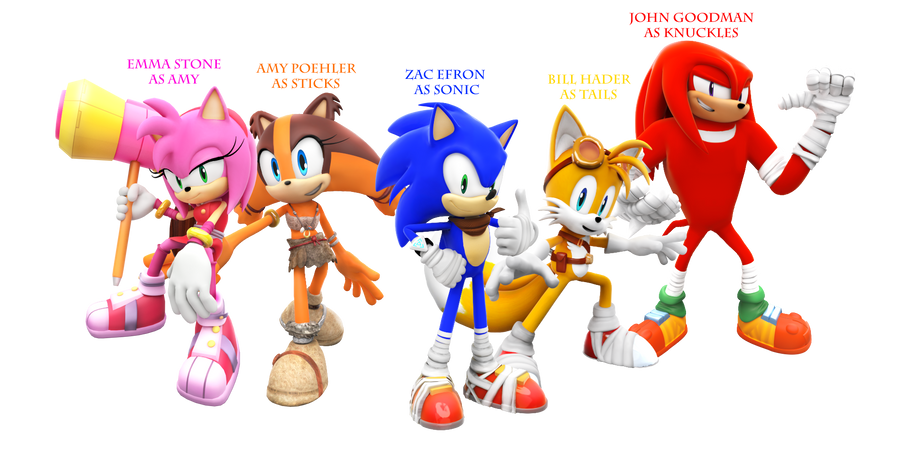 Sonic Boom Characters Render With Voice Cast By SuperRatchetLimited On sonic-boom-characters-render-with-voice-cast-by-superratchetlimited-on