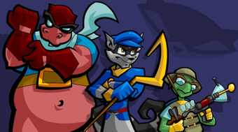 Disney's Sly Cooper The Series Characters by SuperRatchetLimited