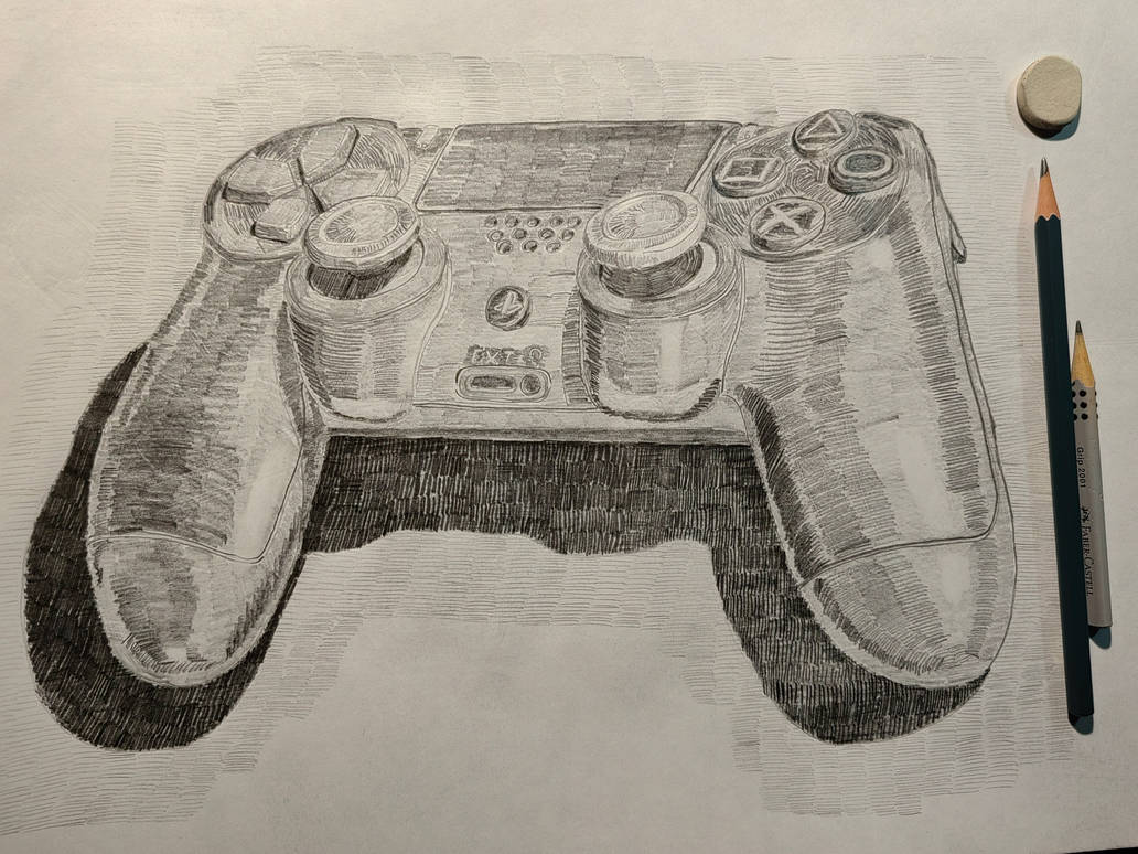 PlayStation 4 Controller by MokuseiNoMaguro on DeviantArt