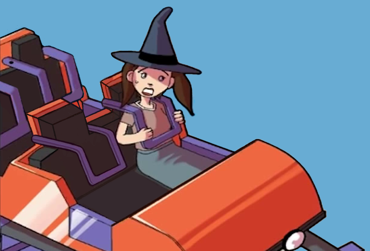 Princess Roler Coaster Deviantart RCT3 Girl On A Roller Coaster by Toon4evreDay on DeviantArt