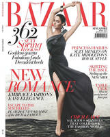 Nicole Trunfio Bazaar Cover Simon Upton