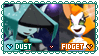 Deviantart Fidget Dust .:Dust x Fidget Fan:. by Girly-Dust-Artist on DeviantArt