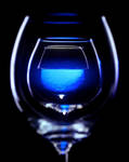 Blue curacao glass by twieja