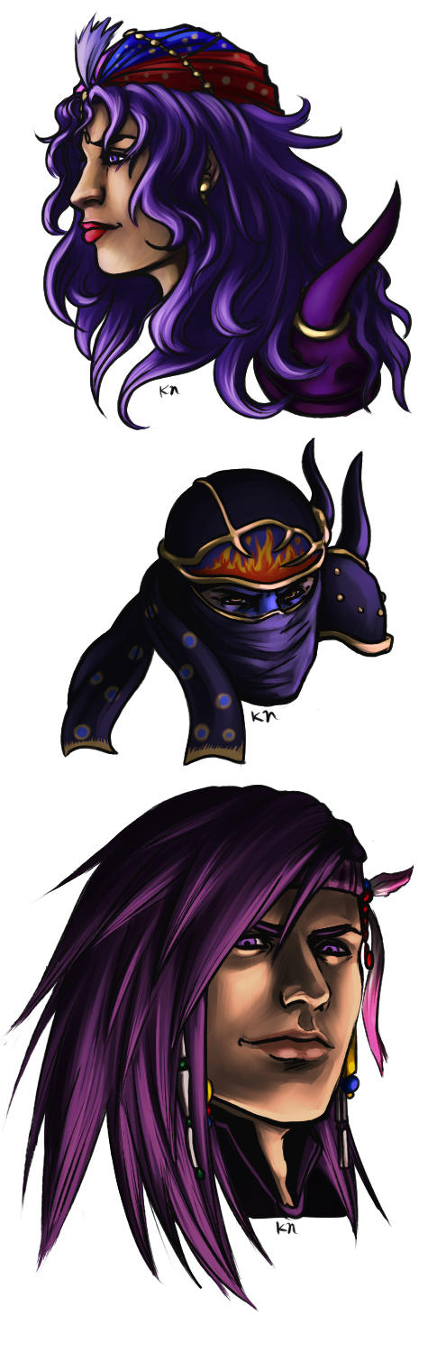 Killer Rabbits Deviantart Character Portraits by killer-rabbit-05 on DeviantArt