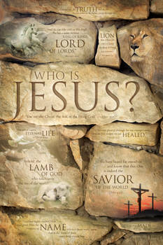 NAMES OF JESUS CHRIST - Christian Religious Poster