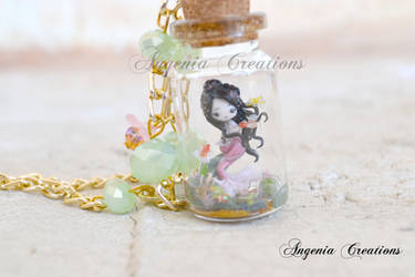 mermaid in a bottle