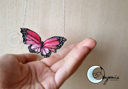 butterfly  pink