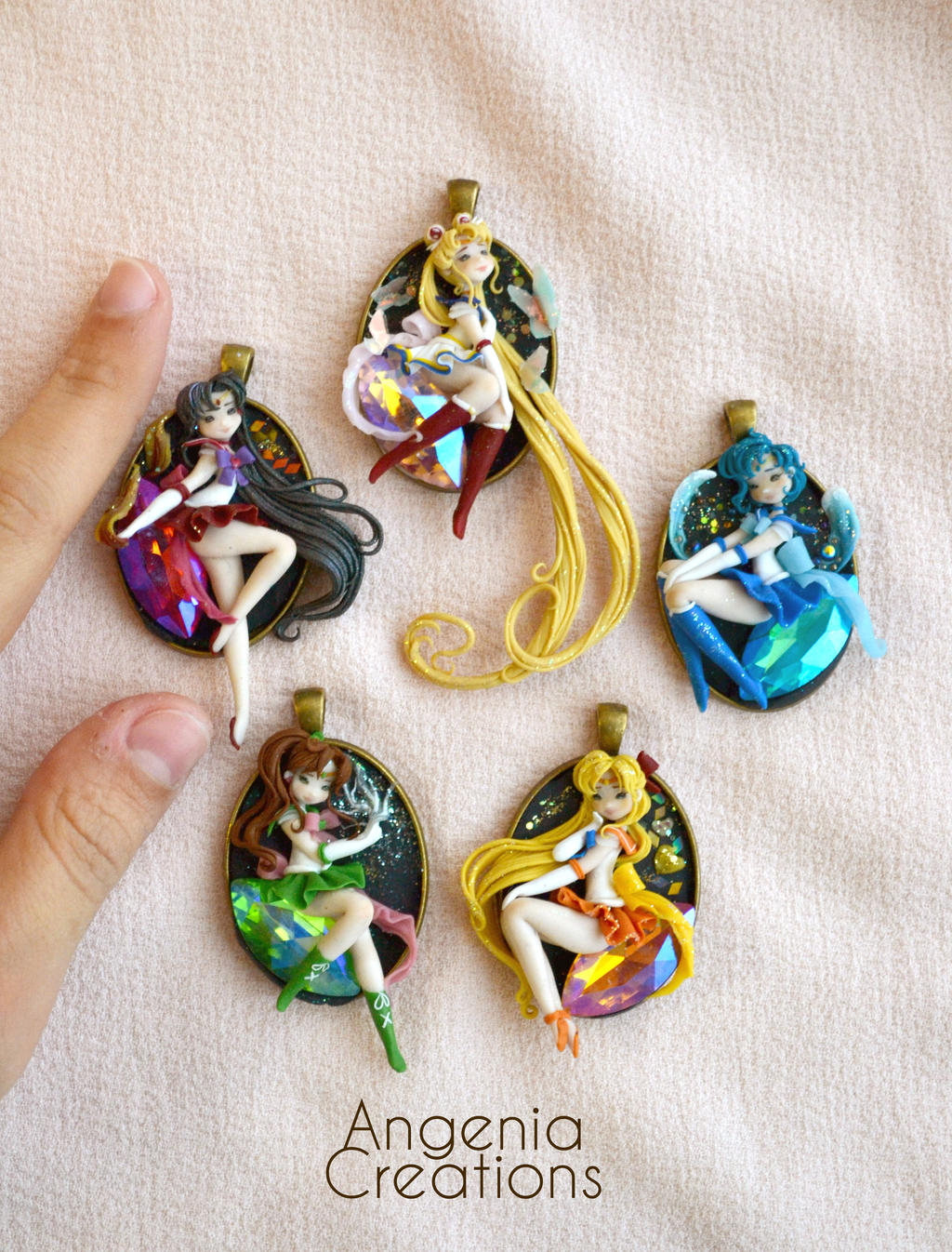 new sailor moon pendants