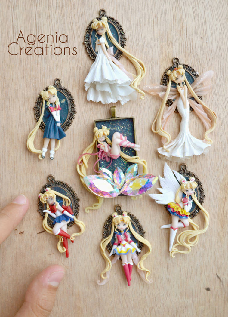 Sailor moon evolutions by AngeniaC