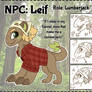 .Leif. [NPC Contest Entry]