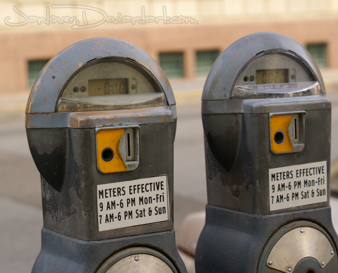 Parking Meters.